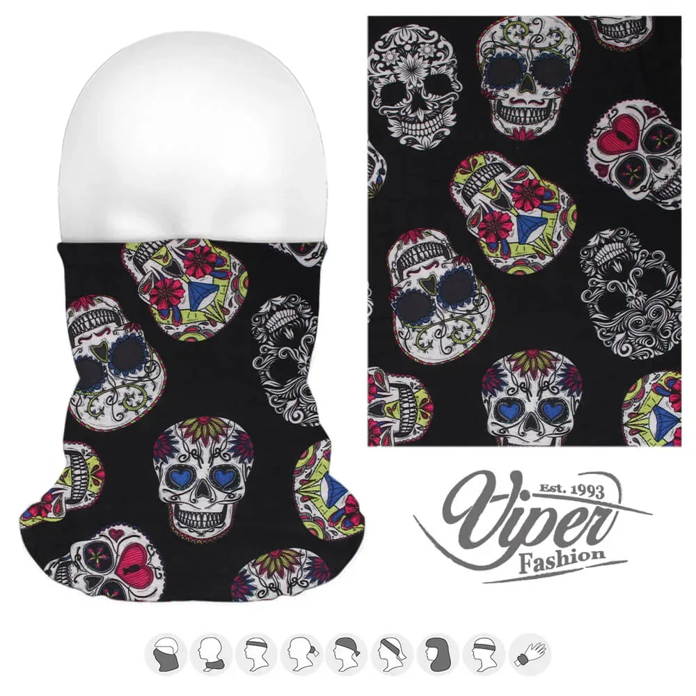 Mehrzweckschal 9 in 1, multicolor 