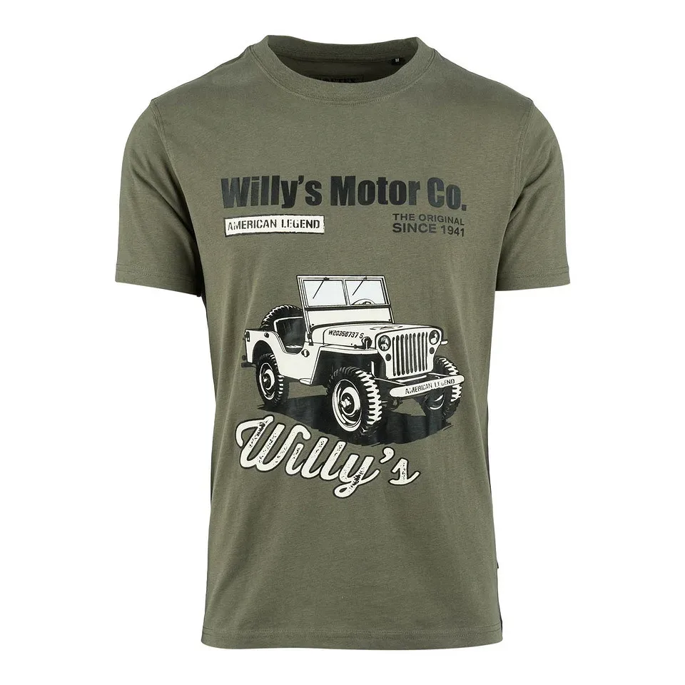 T-Shirt Willys 1941 Legend (oliv)