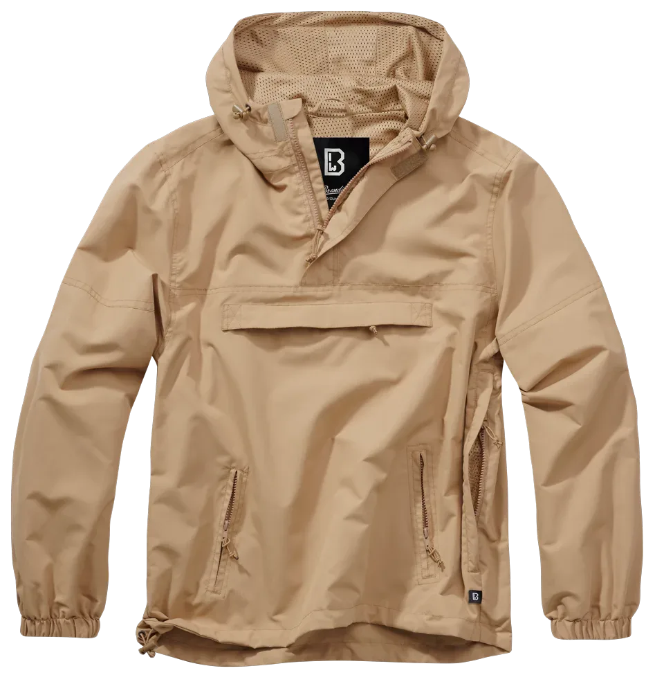 Brandit - Summer Windbreaker camel