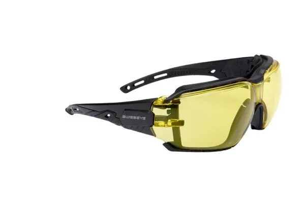 Swisseye Tactical - Brille TargetV620 rubber black (Lens yellow)