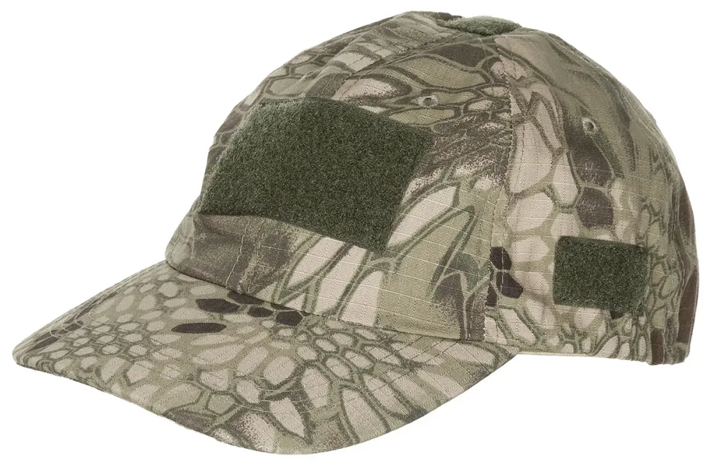 Einsatz-Cap, mit Klett, snake FG