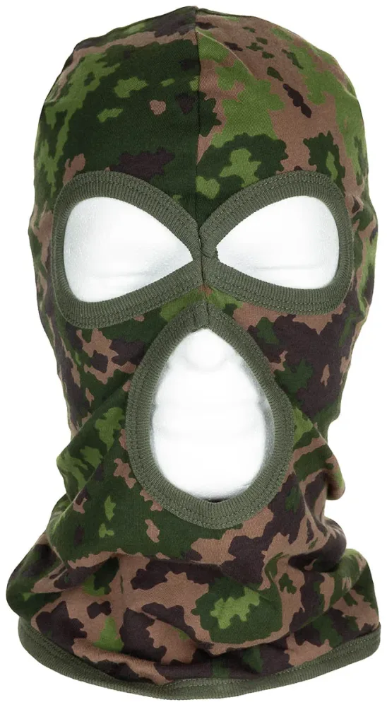 Balaclava, 3-Loch, dünn, M05 tarn, 100 % Baumw.