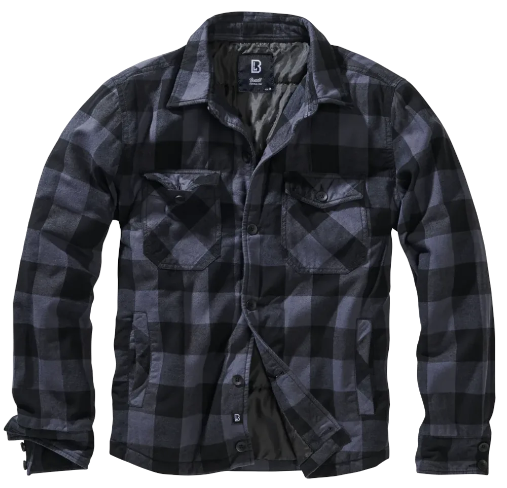 Brandit - Lumber Jacket black/grey