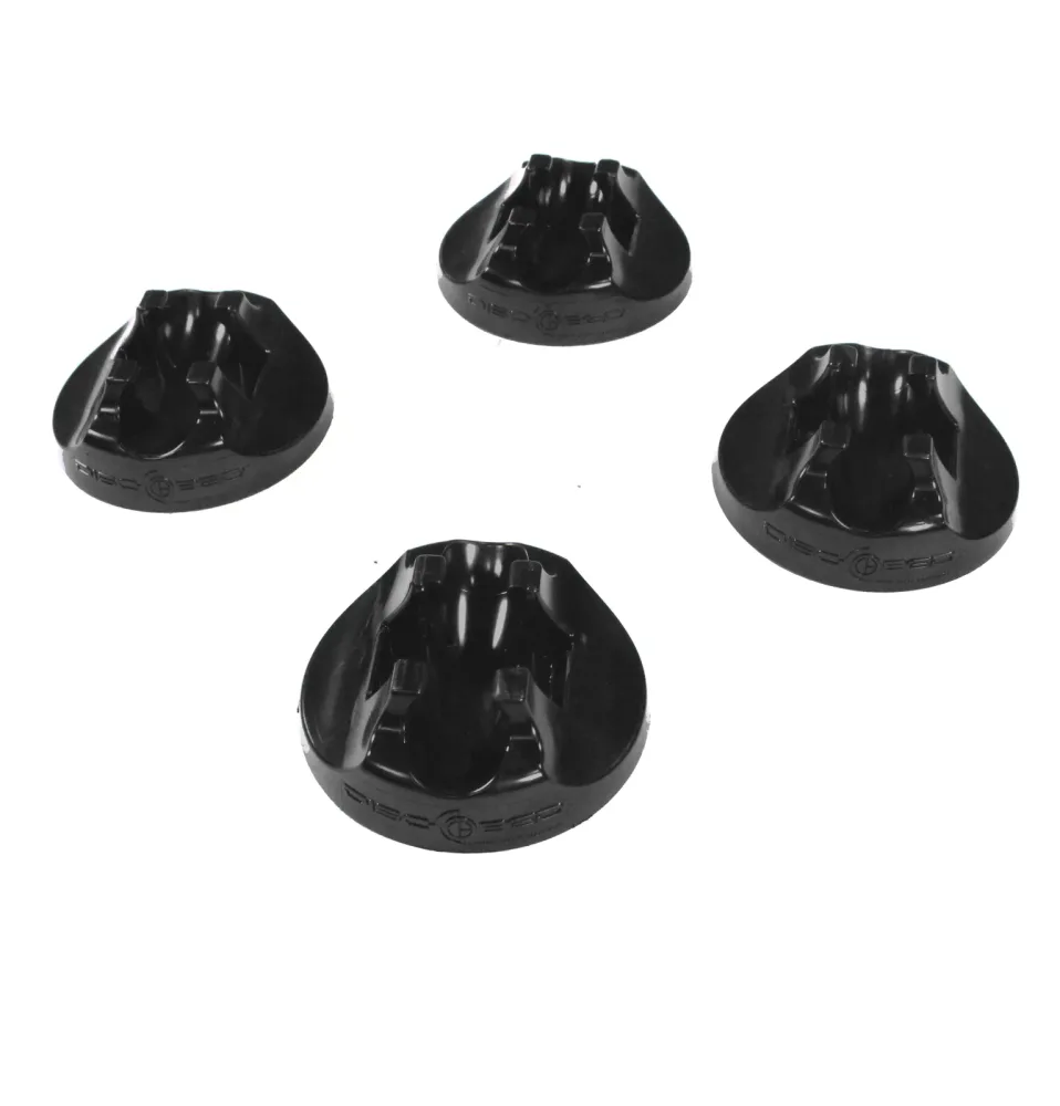 Disc-O-Bed - Food Pads 4er Set (schwarz)