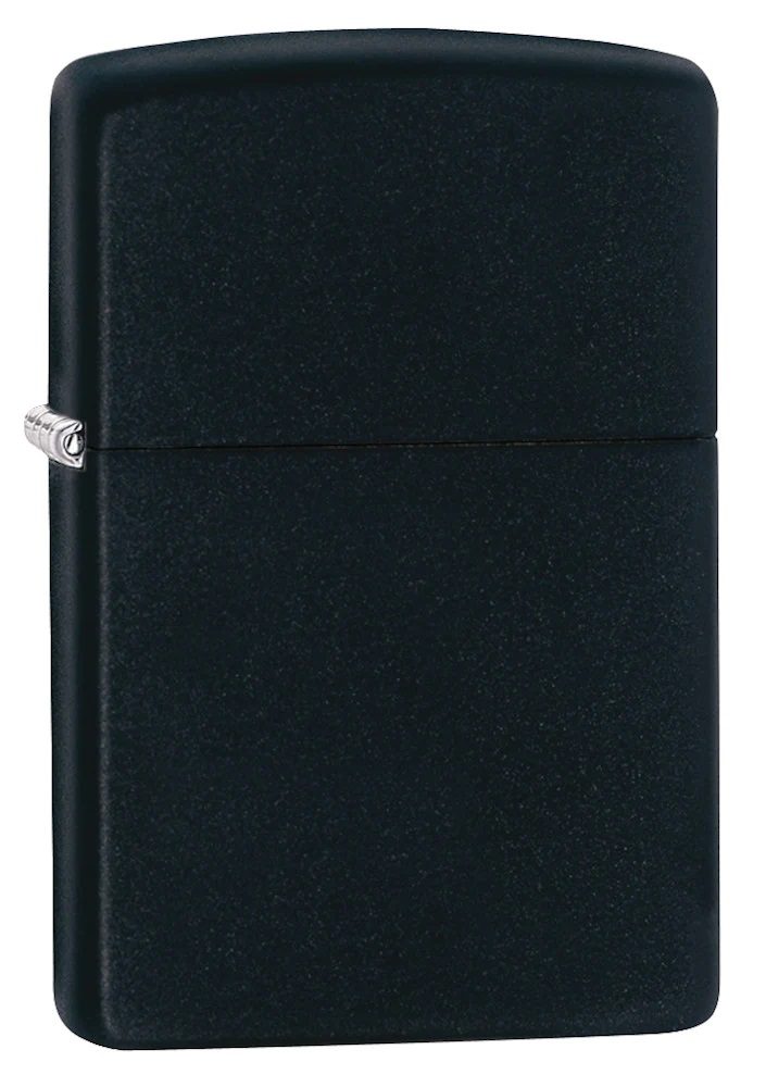 Zippo-Feuerzeug Black Matte - mit gratis Gravur - Zippo Feuerzeuge