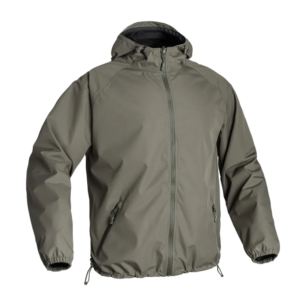 A10 Equipment - Lightshell Rain Protect Regenjacke kurz (oliv)