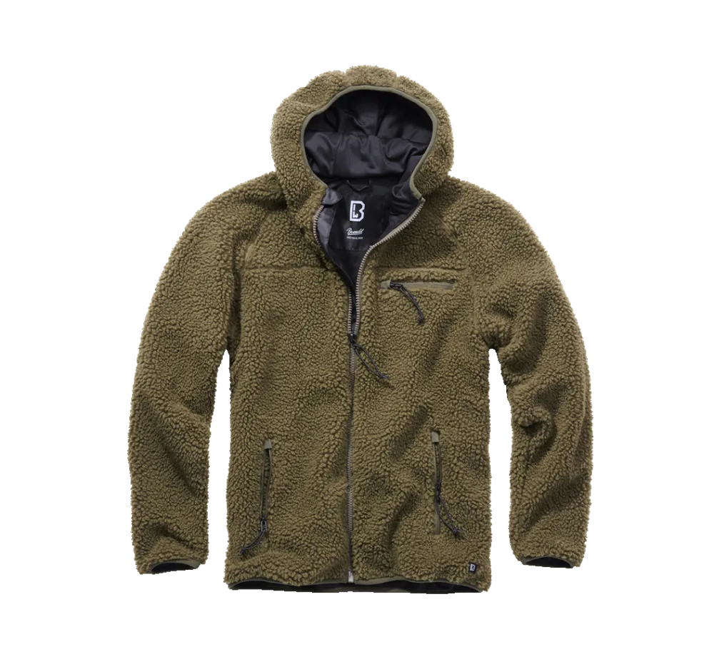 Brandit - Teddyfleece Worker Jacket olive