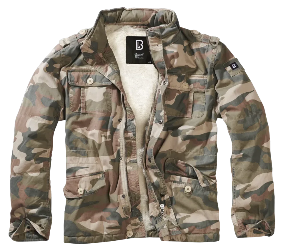 Brandit - Britannia Winter Jacket light woodland