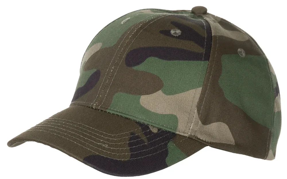 US Cap, woodland, grössenverstellbar