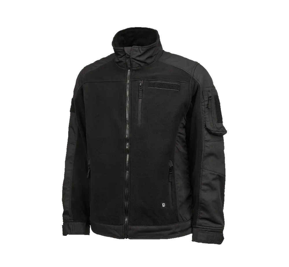 Brandit - Fleece Ripstop Jacket black