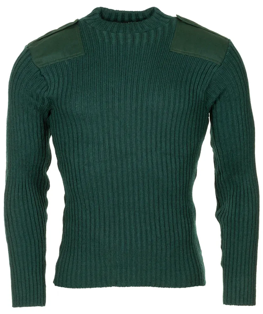 Belg. Kommando Pullover, grün, neuwertig