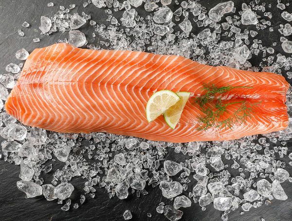 Bio Lachs-Filet ohne Haut, grätenfrei, ca. 1kg