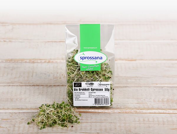 Bio Sprossen Brokkoli, 50g