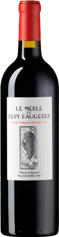 Le Merle de Chateau Peby Faugeres AC Château Péby Faugères - 2022 - Bordeaux, Frankreich