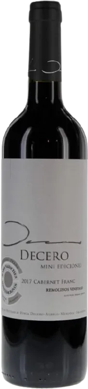 Decero Cabernet Franc Mini Ediciones Bodegas Finca Decero - 2020 - Mendoza, Argentinien