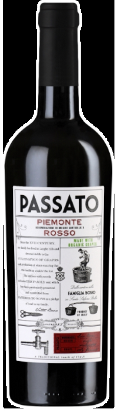 Passato Piemonte Rosso DOC Bosio Family Estates - 2021 - Piemont, Italien