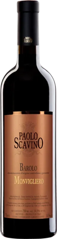 Monvigliero Barolo DOCG Scavino Paolo - 2019 - Piemont, Italien