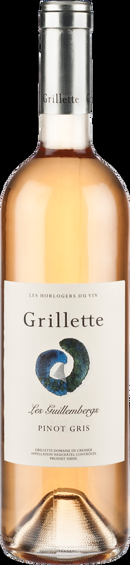 Les Guillembergs Premier Pinot Gris Neuchatel AOC Grillette Domaine De Cressier - 2022 - Neuenburg, Schweiz