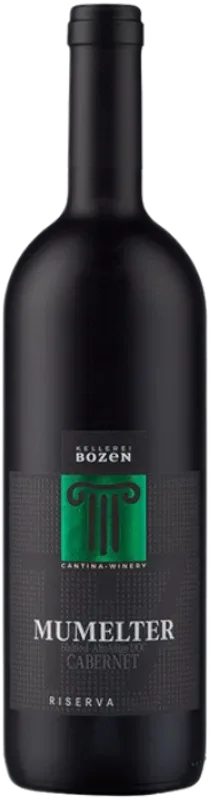 Cabernet Riserva Mumelter Alto Adige DOC Kellerei Bozen - 2020 - Trentino, Italien