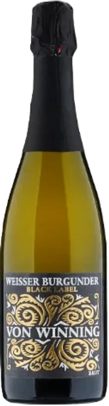 Black Label Weisser Burgunder Brut Weingut von Winning - Rheintal, Deutschland