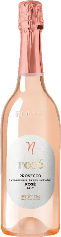 Ponte Prosecco Spumante Rosé brut millesimato DOC Viticoltori Ponte - 2024 - Veneto, Italien