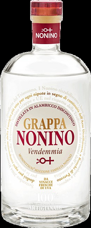 Grappa Vendemmia – Monovitigni Nonino - Friaul, Italien