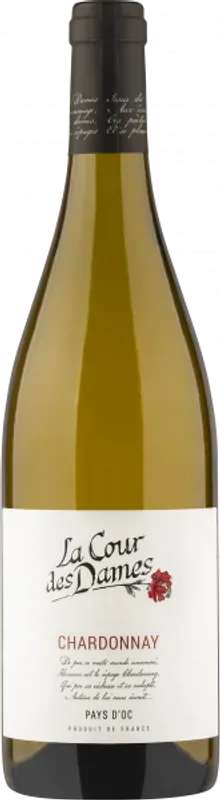 La Cour des Dames Chardonnay Pays d'Oc IGP Badet Clement - 2023 - Midi - Languedoc-Roussillon, Frankreich