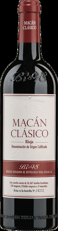Macan Clasico Rioja DOCa Macán Bodegas BR & VS - 2020 - Oberer Ebro, Spanien
