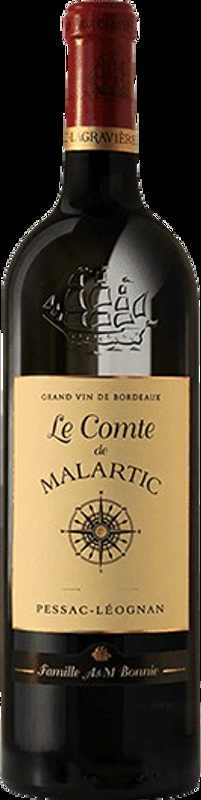 Le Comte de Malartic Pessac-Léognan Château Malartic-Lagravière - 2021 - Bordeaux, Frankreich