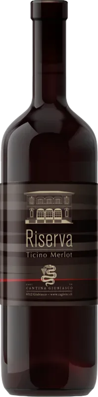 Merlot del Ticino DOC Riserva Cantina Giubiasco - 2022 - Tessin, Schweiz