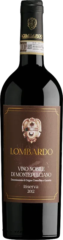 Vino Nobile di Montepulciano Riserva DOCG Cantina Lombardo - 2018 - Toskana, Italien