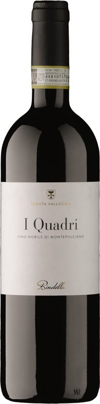 I Quadri Vino Nobile di Montepulciano DOCG Bindella / Tenuta Vallocaia - 2018 - Toskana, Italien