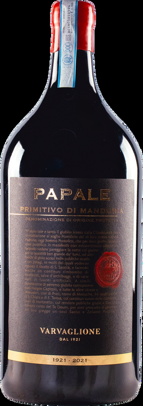 Papale Linea Oro Primitivo di Manduria DOP Varvaglione - 2020 - Apulien, Italien