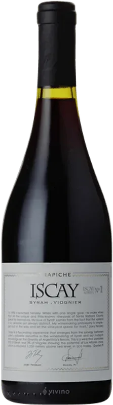 Iscay Syrah & Viognier Mendoza Bodegas Trapiche - 2018 - Mendoza, Argentinien