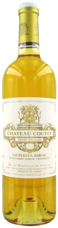 Chateau Coutet Barsac 1er Cru Classe AOC Château Coutet - 2017 - Bordeaux, Frankreich