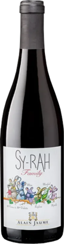Sy-Rah Family Rouge France Alain Jaume & Fils - 2024 - Côtes du Rhône, Frankreich