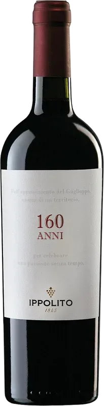 160 Anni Rosso Calabria IGT Cantine Vincenzo Ippolito - 2021 - Kalabrien, Italien