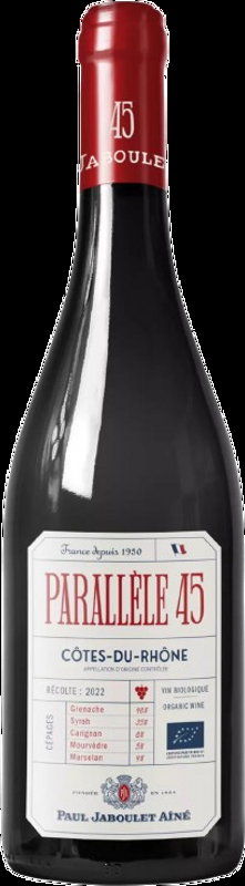 Jaboulet Aîné Parallèle 45 Rouge Côtes-du-Rhône AC BIO Paul Jaboulet Aîné - 2024 - Côtes du Rhône, Frankreich