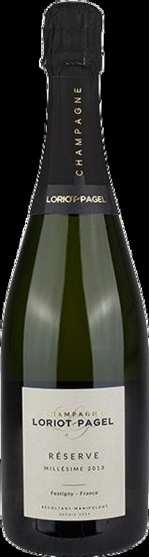Champagne Brut Cuvée de Réserve AOC Loriot-Pagel - 2014 - Champagne, Frankreich