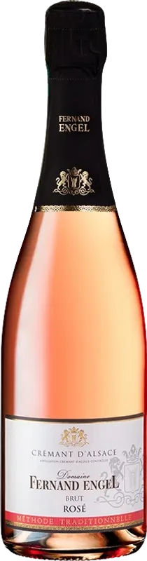 Crémant D'Alsace Rosé Bio Domaine Fernand Engel - Elsass, Frankreich