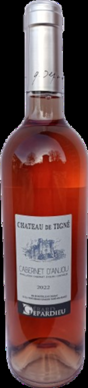 Cabernet d'Anjou Aoc von Gerard Depardieu Château de Tigné - 2020 - Loire, Frankreich