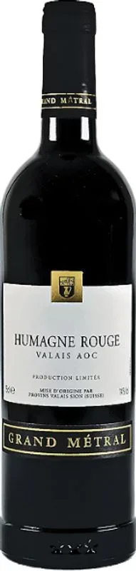 Humagne rouge du Valais AOC Grand Metral Provins - 2023 - Wallis, Schweiz
