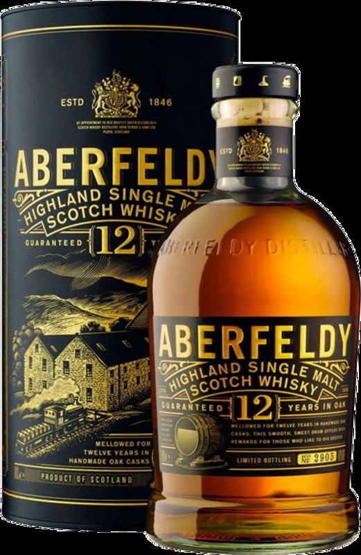 Aberfeldy 12yo Single Malt Whisky Aberfeldy - Schottland, Grossbritannien