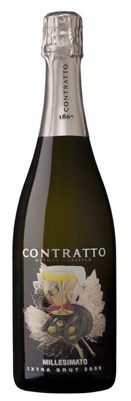 Metodo Classico Brut Millesimato Vino Spumante Contratto - 2021 - Piemont, Italien