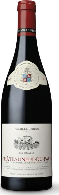 Châteauneuf-du-Pape AC Les Sinards rouge Famille Perrin - 2023 - Côtes du Rhône, Frankreich