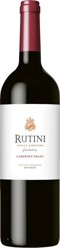 Cabernet Franc Single Vineyard Gualtallary DOC Rutini Wines - 2018 - Mendoza, Argentinien
