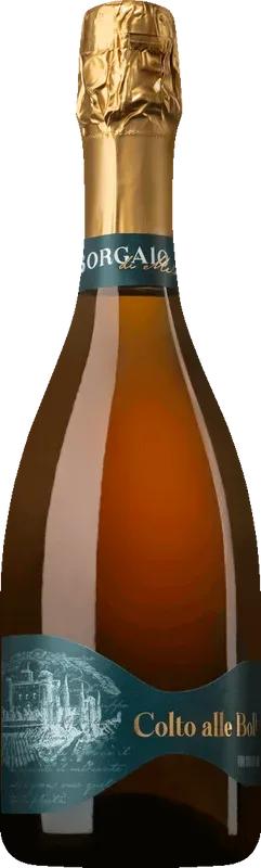 Borgaio di Meleto Colto alle Bolle Vino Spumante Brut Castello di Meleto - Toskana, Italien
