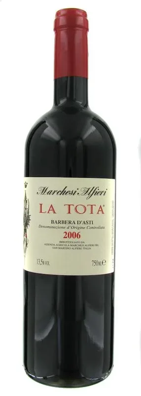 Barbera d'Asti La Tota DOC Marchesi Alfieri - 2023 - Piemont, Italien