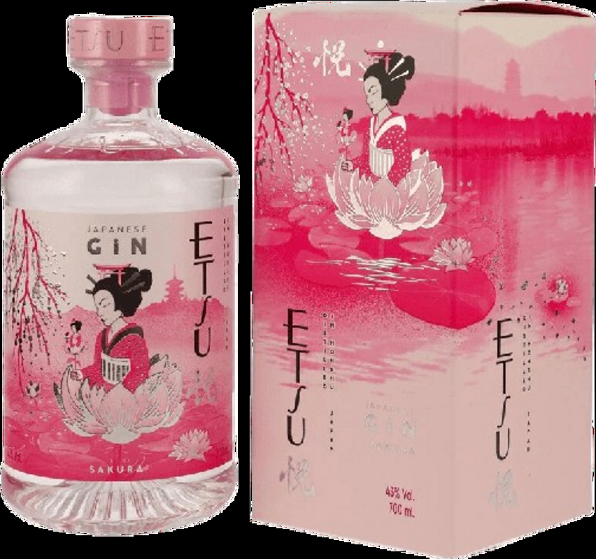 Etsu Gin Sakura Asahikawa Distillery - Japan