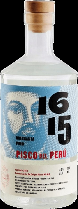 Pisco 1615 Puro Quebranta Bodega San Nicolas - Default Origin